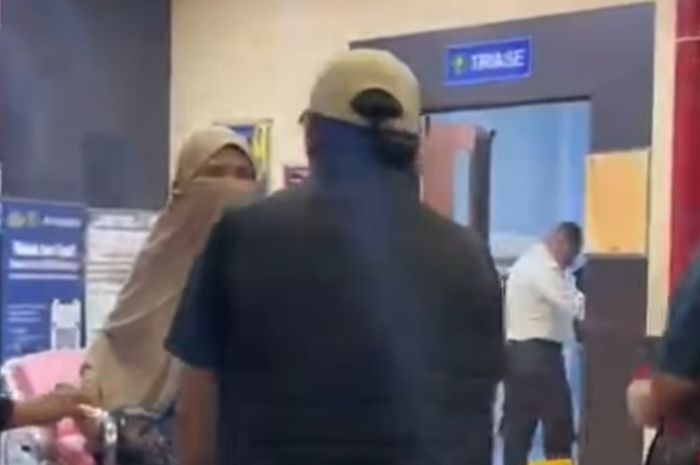 Wanita korban dugaan kekerasan dan penyekapan oleh anggota Polri. 