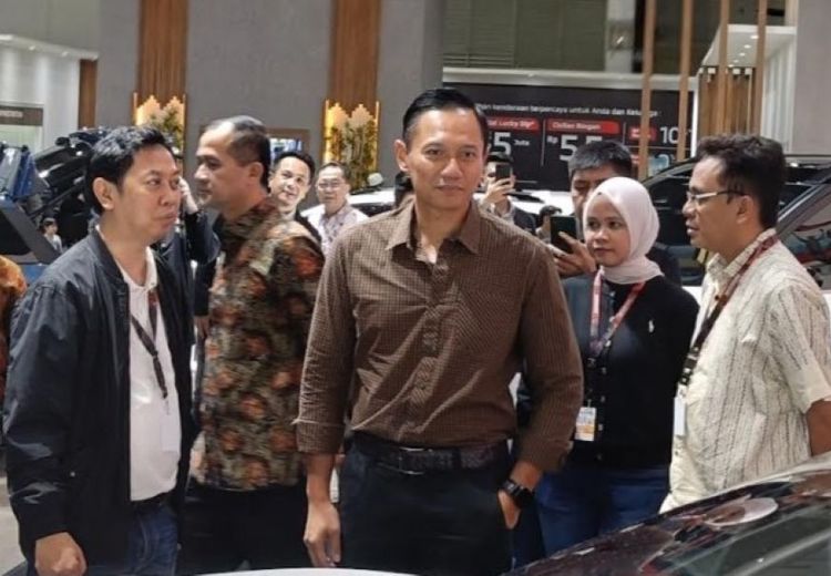 AHY Sambangi Booth GAC di IIMS 2026, Apresiasi Inovasi Kendaraan Listrik Masa Depan