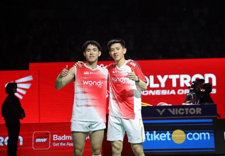 BNI-PBSI Cetak Generasi Baru Juara, Raymond/Joaquin Melaju ke Final Indonesia Open 2026