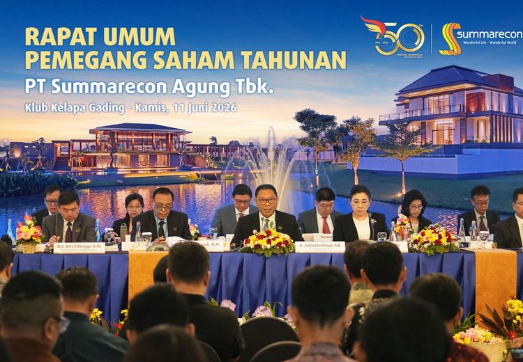 Summarecon Catat Penjualan Rp5,53 Triliun pada 2025, Lampaui Target Tahunan