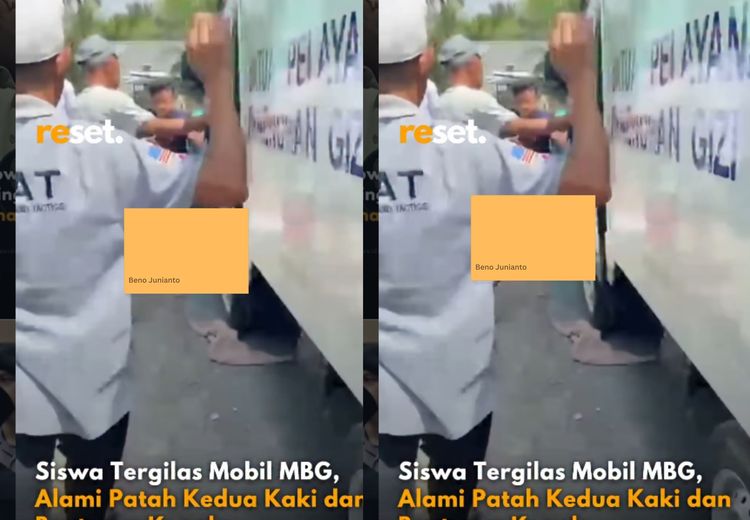 Kecelakaan Beruntun, Mobil MBG Hantam Dua Pelajar Sampai Patah kaki