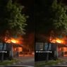 Kobaran Api Habiskan Pos Polisi di Pondok Aren Dini Hari