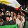 Ribuan Demonstran Bentrok dengan Polisi di Filipina, Bendera One Pice Berkibar