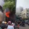 Kebakaran Mengerikan Melanda Bangunan di Tanah Sereal Tambora Pagi Ini