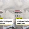 Gudang Sparepart di Cideng Barat Kebakaran