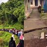 Geger! Warga Mengungsi Akibat Tanah Bergerak di Brebes