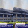 Wisma Albertus di Bandar Lampung Kebakaran Hebat