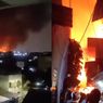 Kebakaran Hebat Landa Pabrik Lilin di Tamansari Jakbar, Warga dan Petugas Berjibaku Padamkan Api