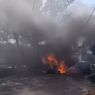 VIDEO: Mobil Wuling Terbakar Sampai Ada Korban Luka