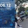 VIDEO: Nyawa Pemotor Tak Tertolong Dihantam Mobil di Cibubur Pagi ini