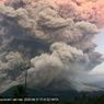 Gunung Lewotobi Laki-laki Kembali Erupsi, Kolom Abu Capai 500 Meter