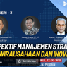 Bedah Buku "Perspektif Manajemen Strategis, Kewirausahaan dan Inovasi" Disiarkan Langsung di YouTube Nusantara TV