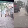 Banjir Rendam Jalan Ciater Raya dan Nusa Loka BSD