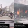 Kebakaran Hebat Melanda Bangunan-bangunan di Serpong