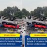 VIDEO: Pick Up Muatan Lele Terbalik di Ruas Tol Jakarta-Cikampek