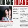 Info Orang Hilang! Wanita 48 Tahun Asal Bogor Menghilang Sejak Jumat Setelah Maghrib