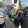 Penampakan Macet Parah di Sekitar Monas Saat Perayaan HUT Bhayangkara ke-79