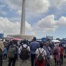 Penampakan Warga Padati Monas Saksikan HUT Bhayangkara ke-79