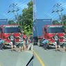 Kecelakaan Maut Pemotor Tewas Terlindas Truk Kontainer di Singkawang