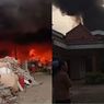 Gudang Rongsok di Jatiasih Bekasi Dilalap Si Jago Merah, Asap Tebal Membumbung