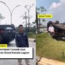 Kecelakaan Mobil Sampai Terbalik Kejutkan Warga Bekasi Siang Ini