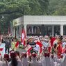 Prabowo Sambut Hangat Kedatangan Presiden Peru Dina Boluarte di Istana Merdeka