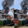 Kebakaran Hebat Hantam Rumah Warga Tambora Pagi Ini