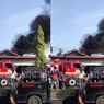 Rumah Babi Panggang di Medan Terbakar Hebat, Api Hanguskan Seluruh Isi Bangunan