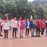 HUT RI, Bendera Merah Putih Sepanjang 80 Meter Dibentangkan