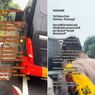 Tak Dikasih Jalan, Rombongan Polisi Tegur Pengendara Mobil