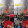 VIDEO: Ngerinya Kebakaran di Kebayoran Baru Pagi Hari