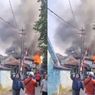 Kebakaran Hebat Melanda Perumahan Sukajadi Bandung Pagi Ini