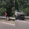 Mobil Ringsek Kecelakaan di Tol Jagorawi KM 25 Arah Bogor