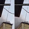 Rumah Warga di Belakang SMPN 258 Ciracas Terbakar Hebat