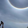 BMKG Jelaskan Fenomena Halo, Pelangi Melingkar di Langit Batam