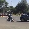 Pemotor Meregang Nyawa Dihantam Minibus di BSD Sore Ini