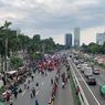 Polisi Tegaskan Akan Tindak Massa Buruh di Gedung DPR yang Nekat Masuk Jalan Tol