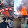 VIDEO: Asrama Polri Serpong Kebakaran, Api Menyambar ke Gedung Lain