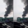 Kebakaran Hantam Gudang di Pasar Babelan Bekasi Pagi Ini