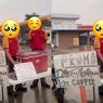 Dibayangi Isu PHK Gegara BBM Langka, Petugas SPBU Shell Jualan Kopi Literan