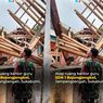 Ngeri! Atap Kantor Guru di SDN 1 Bojongjengkol Tiba-tiba Ambruk