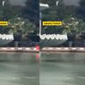 VIDEO: Seseorang Asik Berendam di Kolam Bundaran Patung Kuda Monas