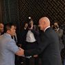 Prabowo Bertemu dengan Presiden FIFA Gianni Infantino di New York