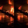 Mobi Terbakar Hebat di Jalan Tol Tangerang-Merak KM 30