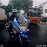 Viral Patwal Satlantas Polres Purwakata Kawal Mobil Bawa Sepeda, Begini Penjelasannya