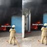 Pabrik Kebakaran Hebat di Cengkareng Sore Ini