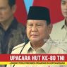 Pidato Lengkap Presiden Prabowo di Hari Puncak HUT TNI ke-80