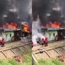 Belasan Rumah di Padang Kebakaran Hebat Siang Ini