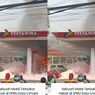 Mobil Terbakar Hebat di SPBU Cimahi