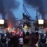 Bengkel Kebakaran Sebabkan Lalu Lintas Macet Total di Jalan Ciledug